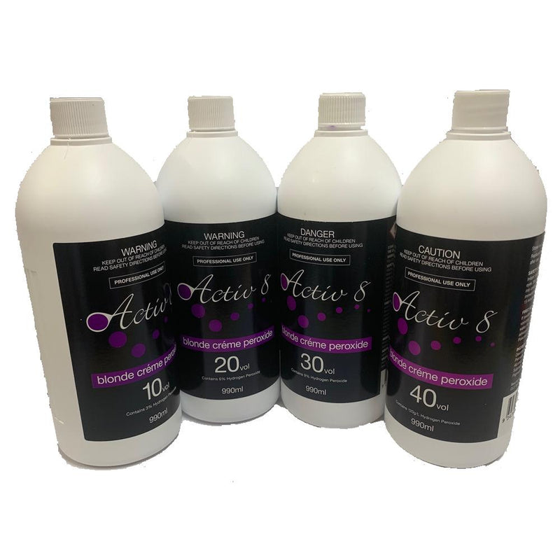 Activ8 Blonde Creme Peroxide 30 Vol 9% 990ml