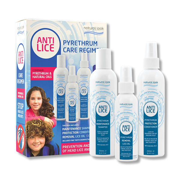 Natural Look Anti-Lice Pyrethrum Care Regimen Pack