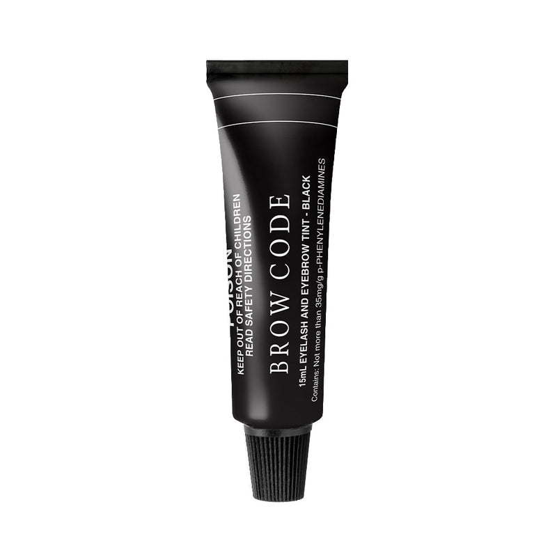 Brow Code Eyelash & Eyebrow Tint Black 15ml