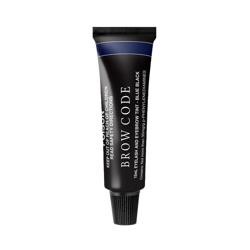 Brow Code Eyelash & Eyebrow Tint Blue Black 15ml