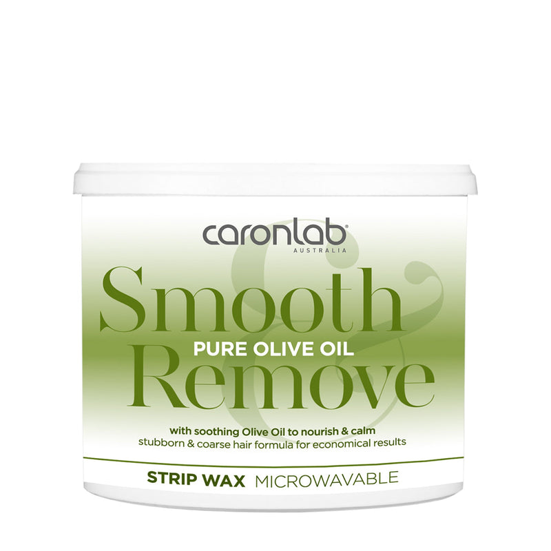 Caronlab Smooth & Remove Olive Oil Strip Wax 400ml