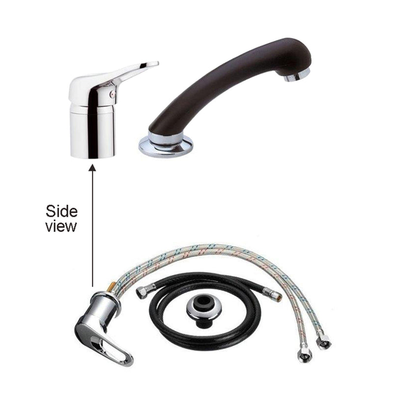 Santorini Hairdressing Basin Flip Mixer Complete