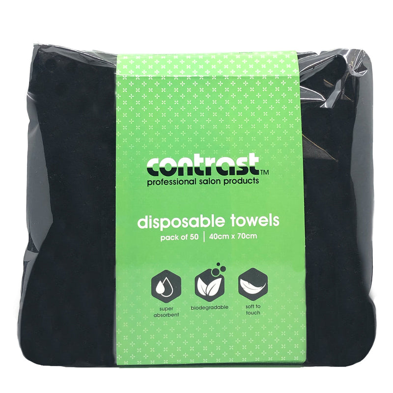 Contrast Disposable Towel 50 Pack