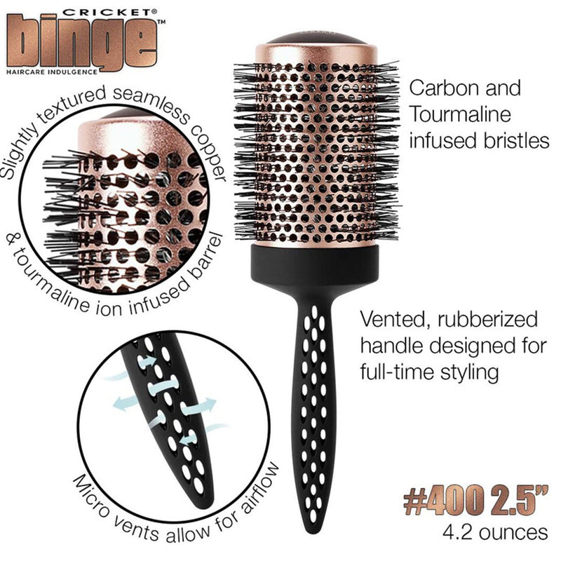 Cricket Binge Copper Tension Thermal Brush 