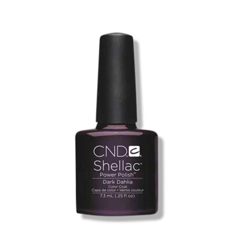 CND Shellac Gel Polish Dark Dahlia 7.3ml