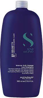 Alfaparf Milano Semi Di Lino Brunette Anti-Orange Low Shampoo 1 Litre