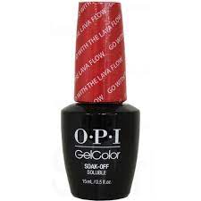 OPI Gel Color GO WITH THE LAVA FLOW 15ml