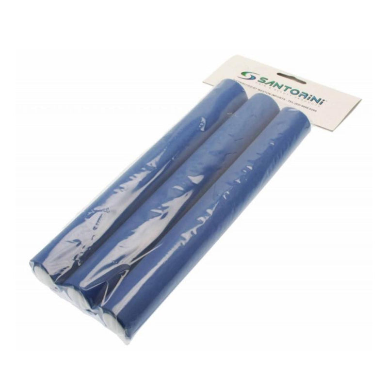 Santorini Flexible Rollers XLarge Navy 32mm 3pk