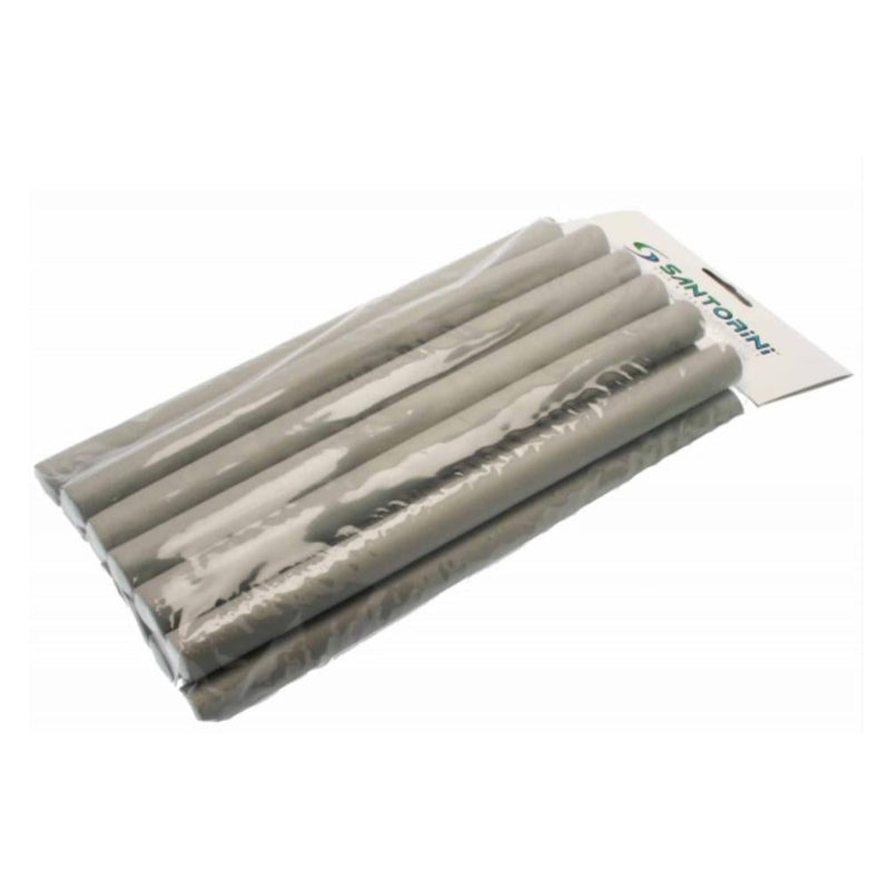 Santorini Flexible Rollers Medium Grey 18mm - 18pk