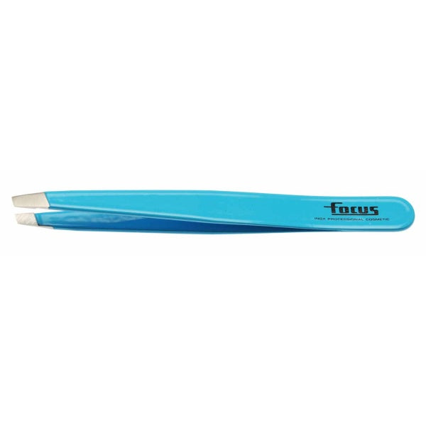 Focus Slanted Tweezer Blue