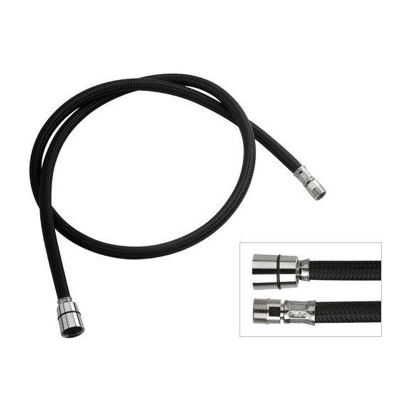Santorini Basin Hose Black 200cm