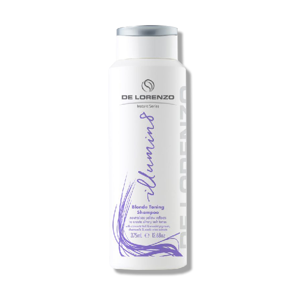 De Lorenzo Instant Illumin8 Blonde Toning Shampoo 375ml