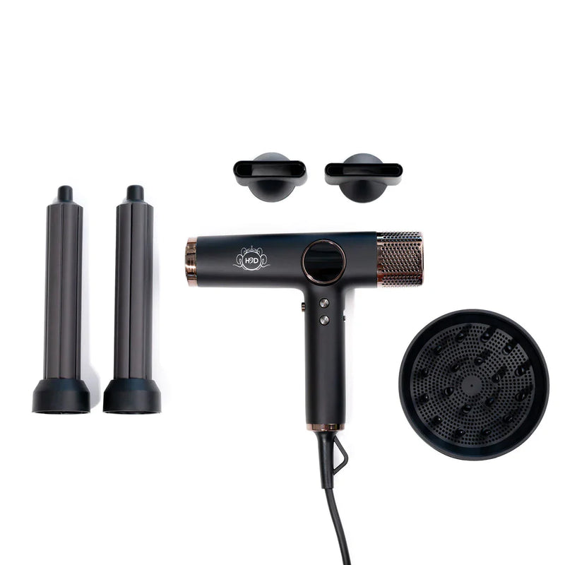 H2D Xtreme 4-in-1 Hair Dryer Black