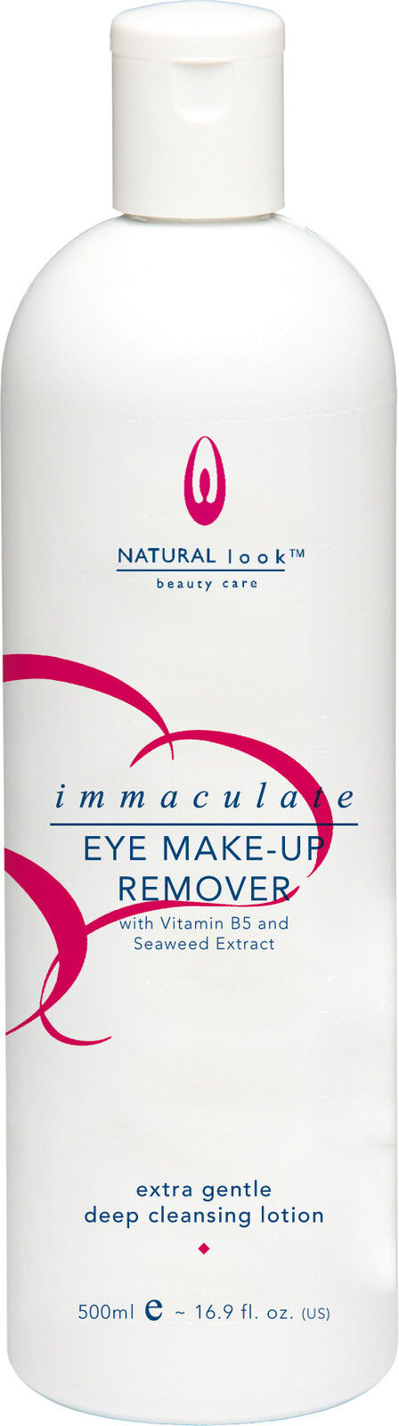 Natural Look Immaculate Eye Make-up Remover 500ml * New Packaging