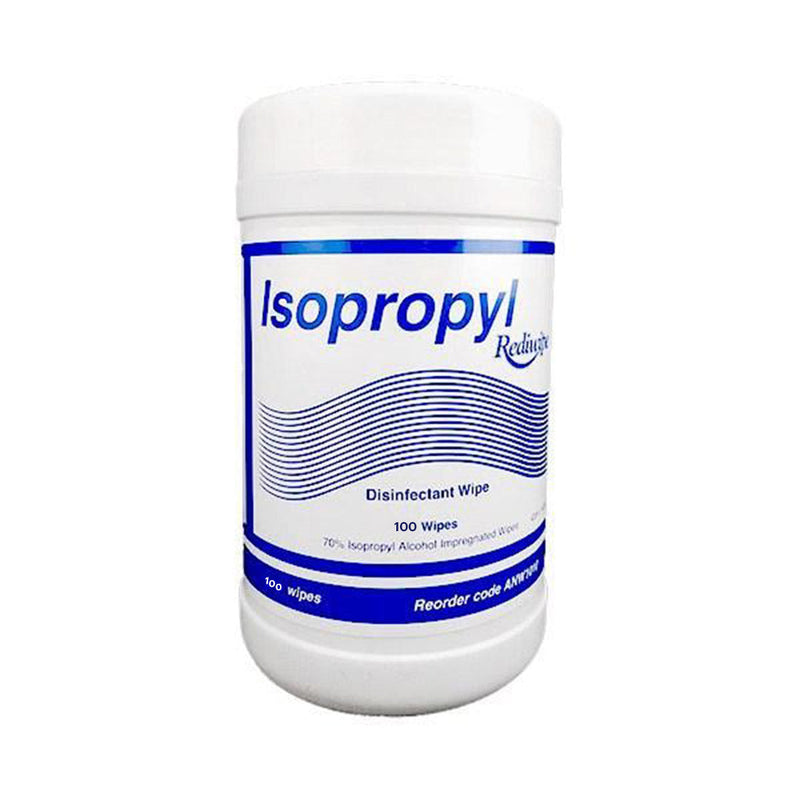 Cello Isopropyl Alcohol Rediwipe Disinfectant Wipe 100 pack