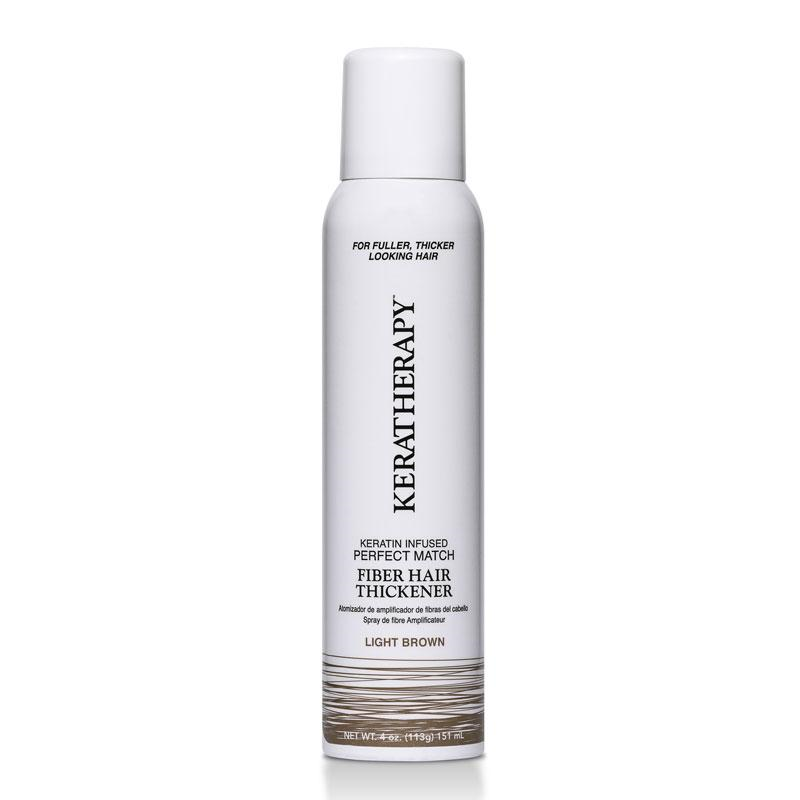 Keratherapy Fiber Hair Thickener Light Brown 140ml
