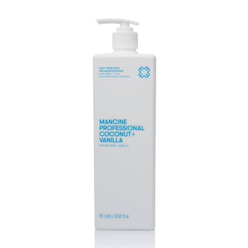 Mancine Coconut & Vanilla Hand & Body Lotion 1 Litre