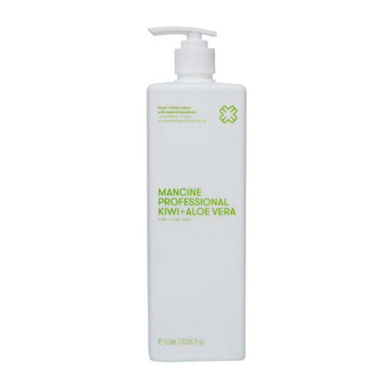 Mancine Kiwi & Aloe Vera Hand & Body Lotion 1 Litre