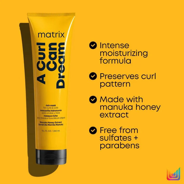 Matrix Total Results A Curl Can Dream Rich Mask 1 Litre