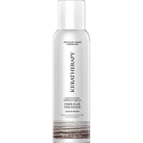 Keratherapy Fiber Hair Thickener Medium Brown 140ml