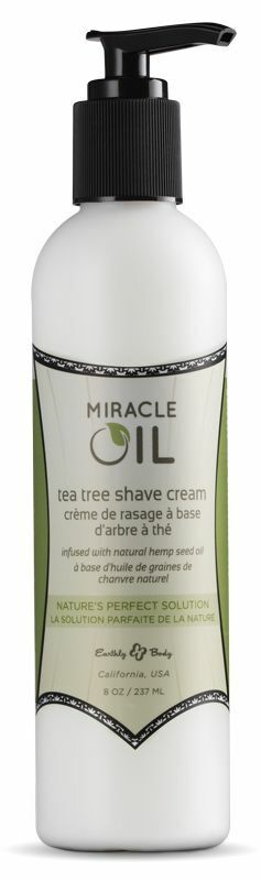 Earthly Body Miracle Oil Tea Tree shave cream 237ml