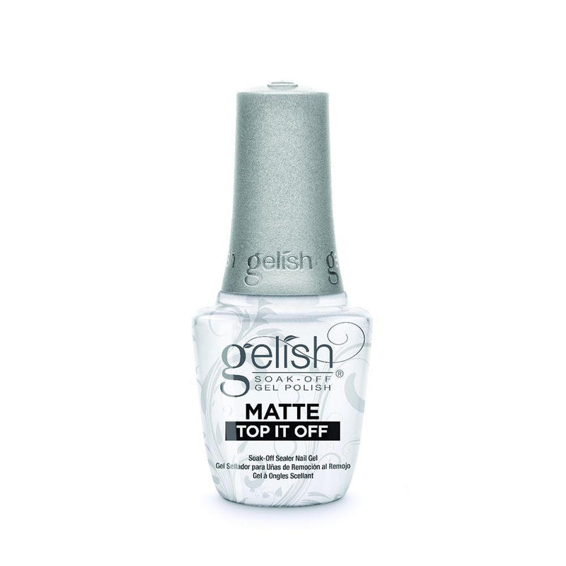 Gelish Soak Off Gel Polish Matte Top It Off Sealer Gel 15ml