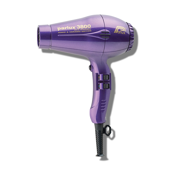Parlux 3800 Ceramic & Ionic Hair Dryer Purple