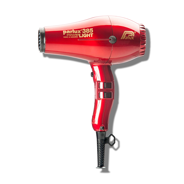 Parlux 385 Power Light Ceramic & Ionic Hair Dryer Red