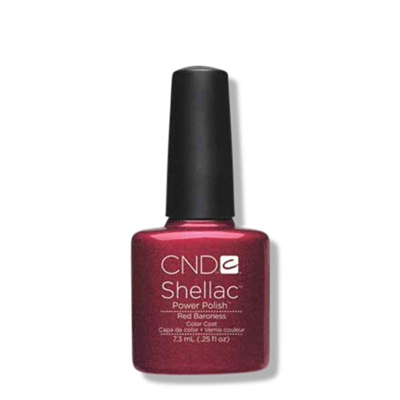 CND Shellac Gel Polish Red Baroness 7.3ml