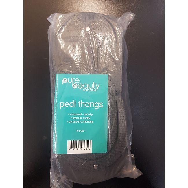 Santorini Pure Beauty Pedi Thongs 10 pack