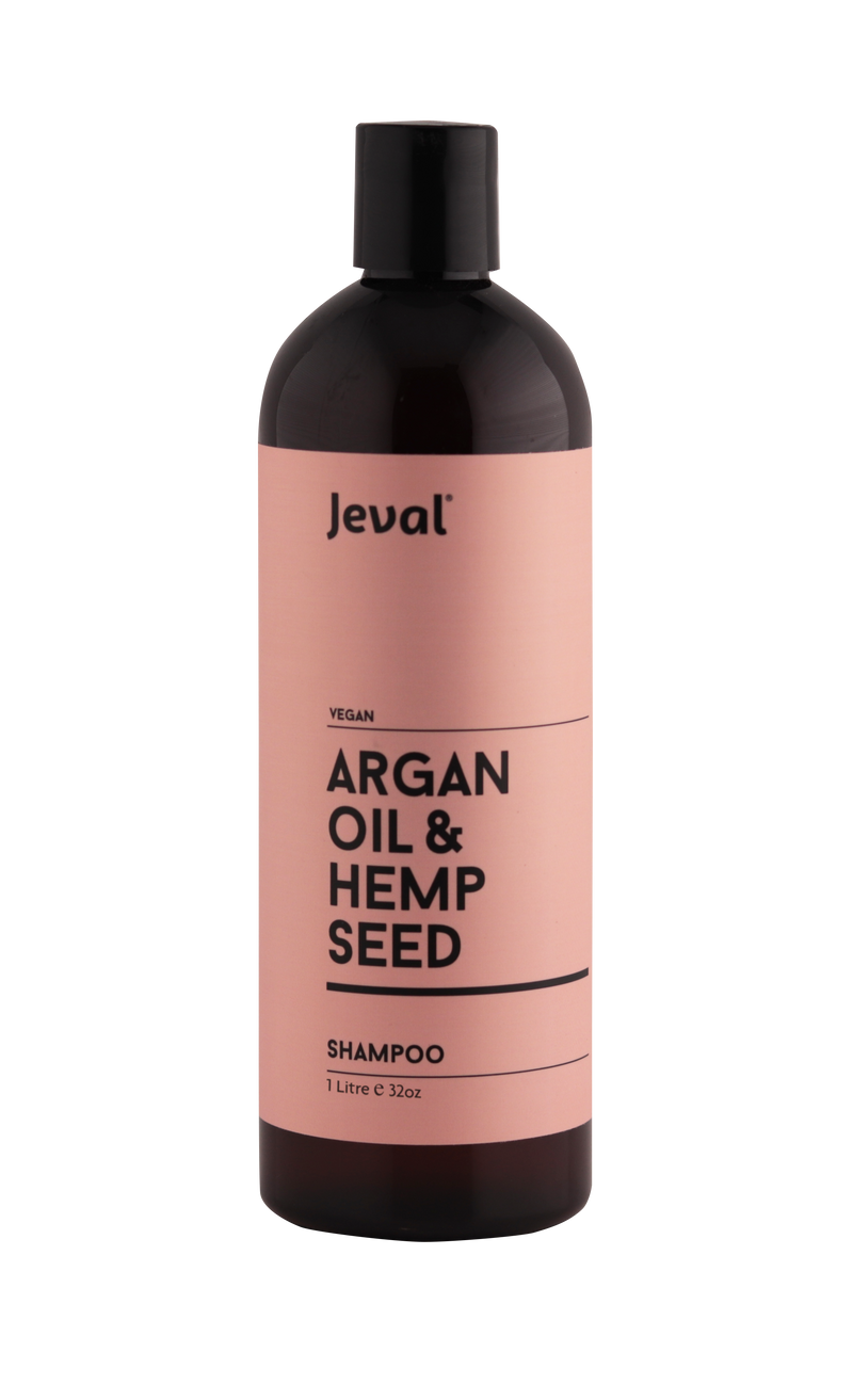 Jeval Argan Oil & Hemp Seed Shampoo 1 Litre