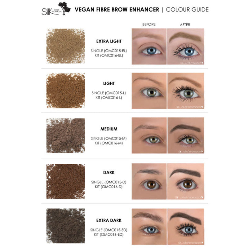 Silk Oil of Morocco Fibre Brow Enhancer Extra Light