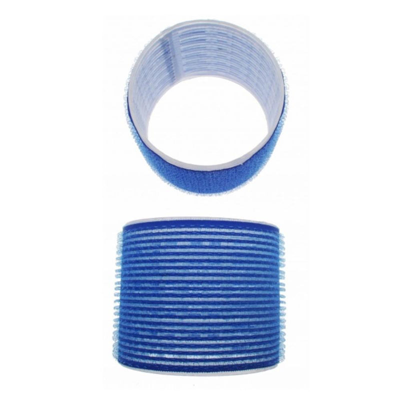 Santorini Velcro Rollers Blue 75mm 6pk