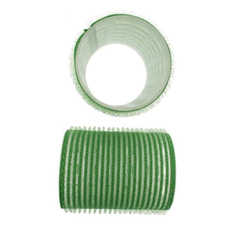 Santorini Velcro Rollers Green 48mm 12 pk