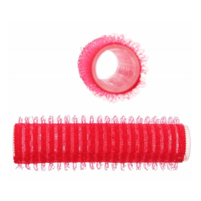 Santorini Velcro Rollers Red 13mm 12pk