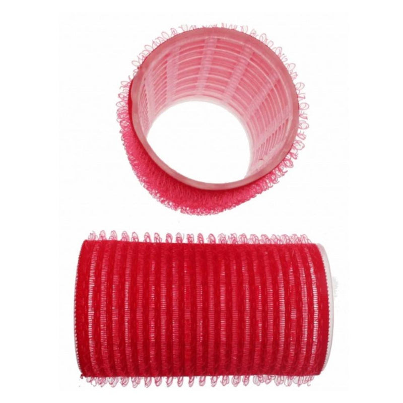 Santorini Velcro Rollers Red 36mm 12pk