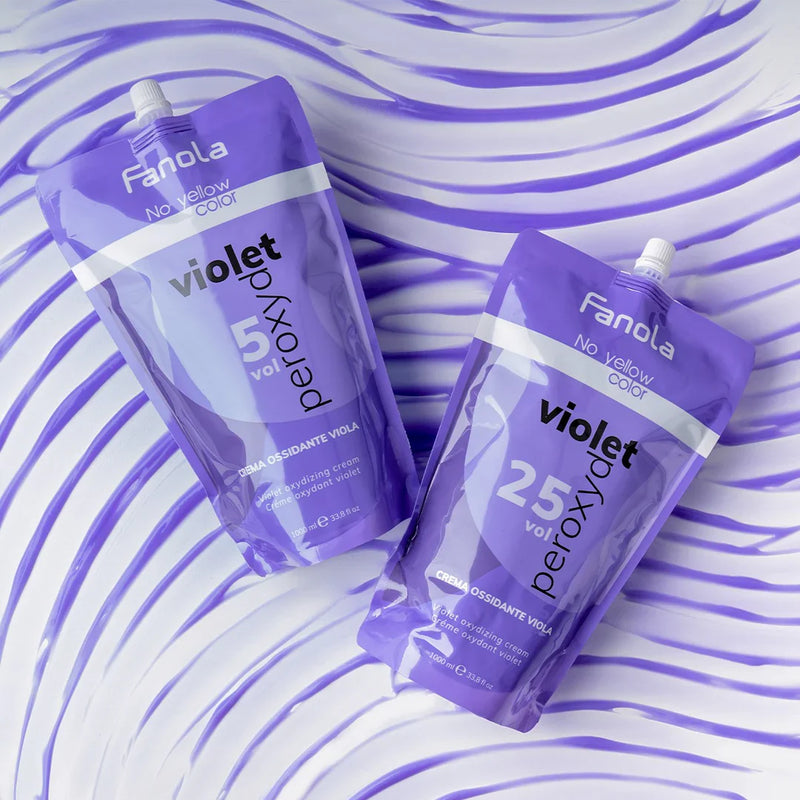 Fanola No Yellow Colour Violet Peroxide 25 Vol 1 Litre