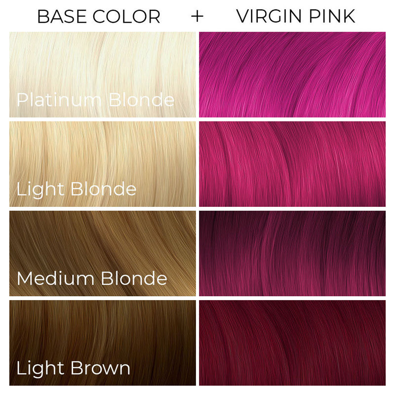 Arctic Fox Hair Colour Virgin Pink 118ml