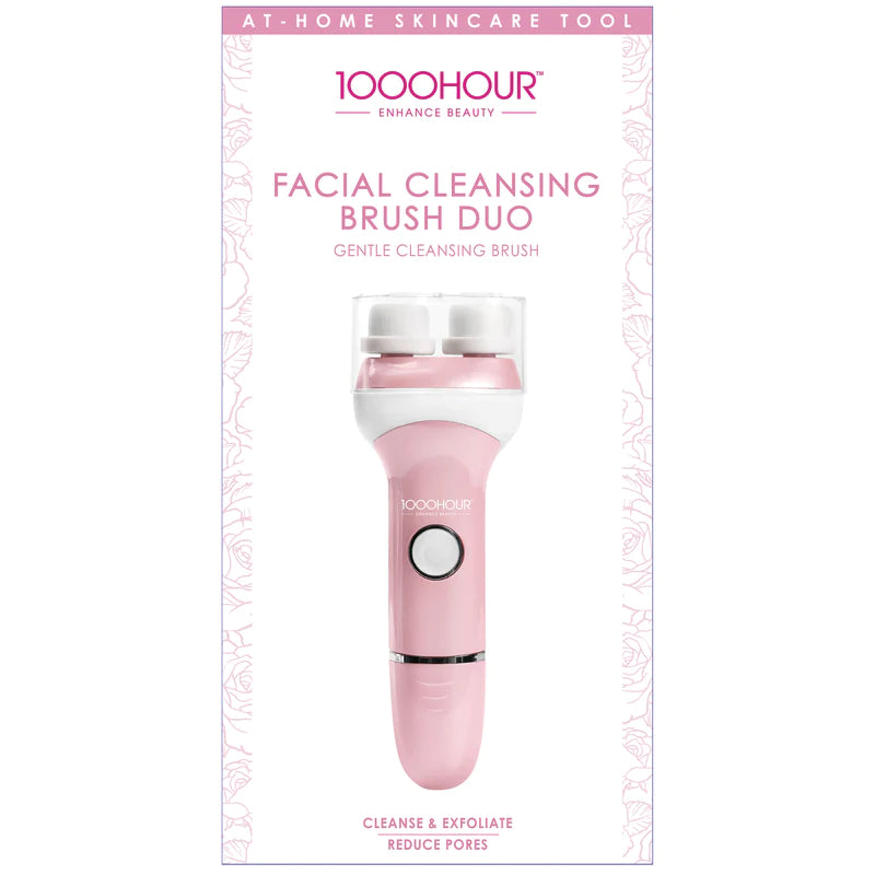1000 Hour Facial Cleansing Brush Duo