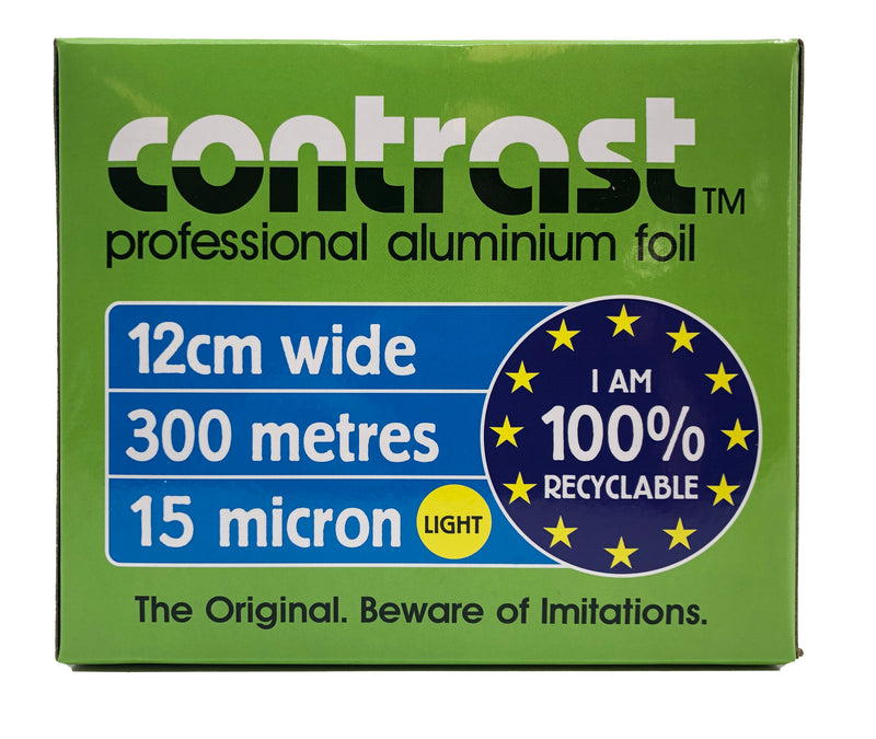 Contrast Professional Aluminium Foil - 15 Micron - 300m
