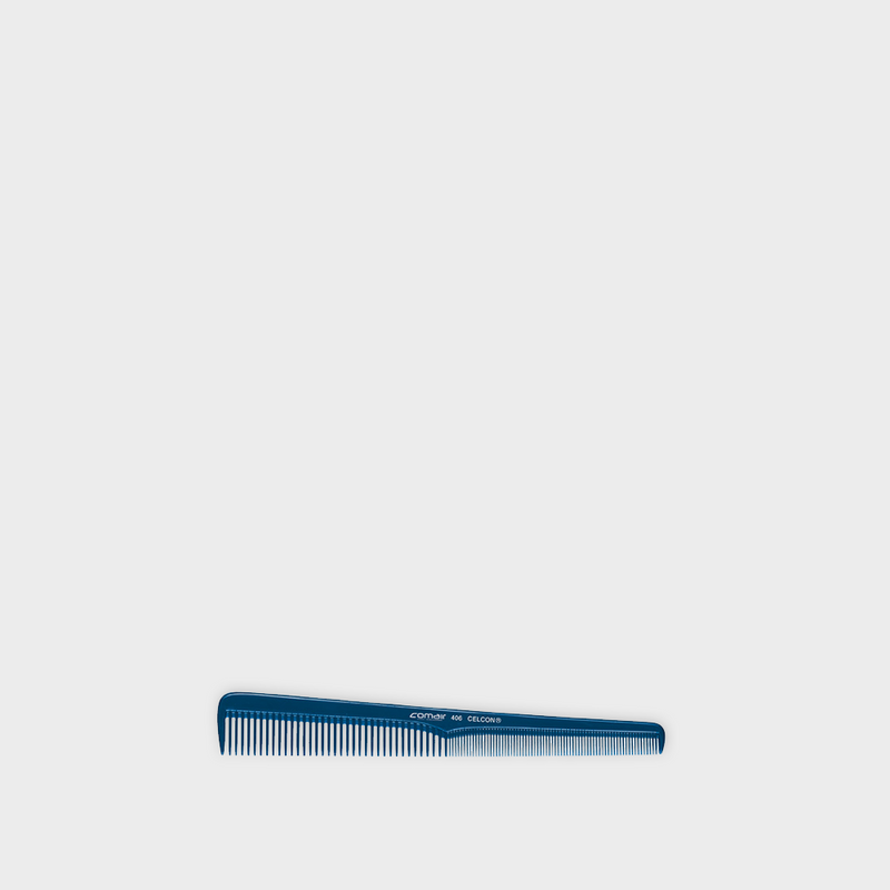 Blue Celcon Barbers Comb 406 20 cm