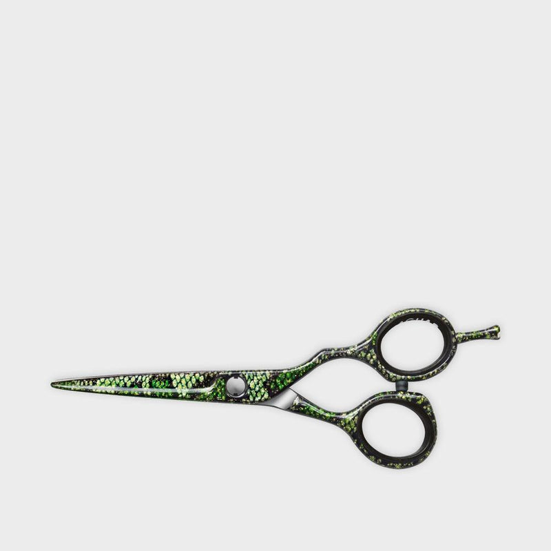 JAGUAR Diamond E Green Mamba Offset Scissors 5.5 Inch