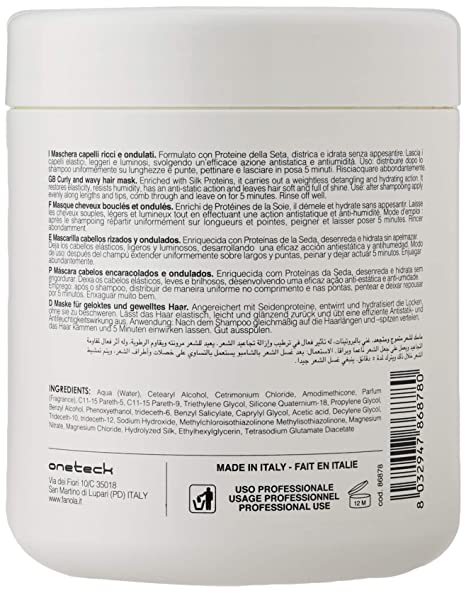 Fanola Curly And Wavy Hair Mask 1L