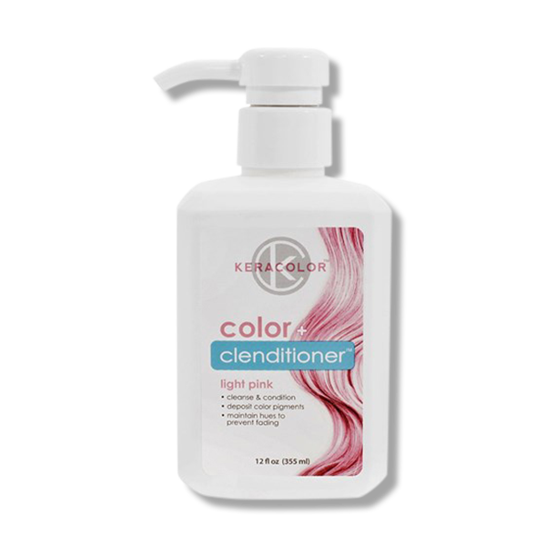 Keracolor Color Clenditioner Colour - Light Pink 355ml-Keracolor-Beautopia Hair & Beauty