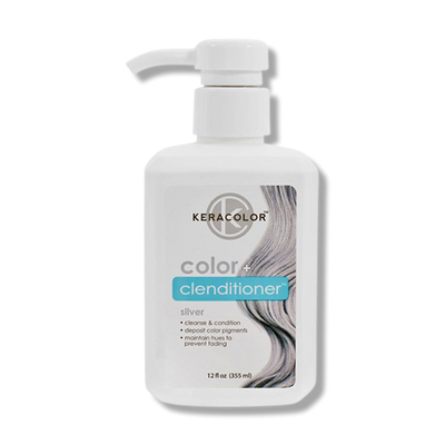 Keracolor Color Clenditioner Colour - Silver 355ml-Keracolor-Beautopia Hair & Beauty