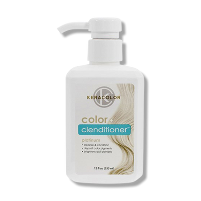Keracolor Color Clenditioner Colour - Platinum 355ml-Keracolor-Beautopia Hair & Beauty