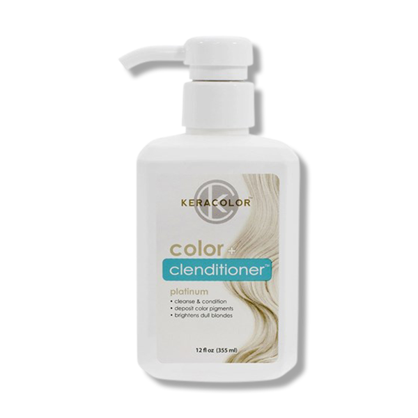 Keracolor Color Clenditioner Colour - Platinum 355ml-Keracolor-Beautopia Hair & Beauty