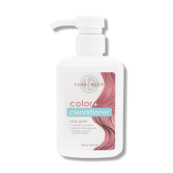 Keracolor Color Clenditioner Colour - Rose Gold 355ml-Keracolor-Beautopia Hair & Beauty