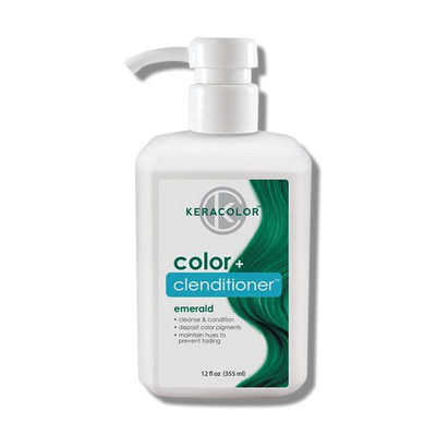 Keracolor Color Clenditioner Colour Emerald 355ml-Keracolor-Beautopia Hair & Beauty