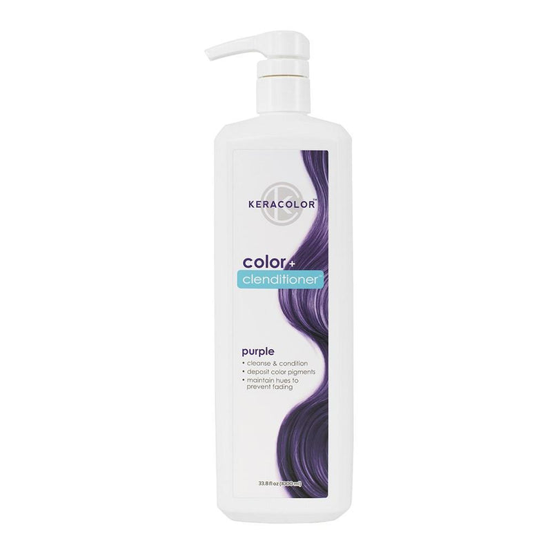 Keracolor Color Clenditioner Colour Purple 1 Litre-Keracolor-Beautopia Hair & Beauty